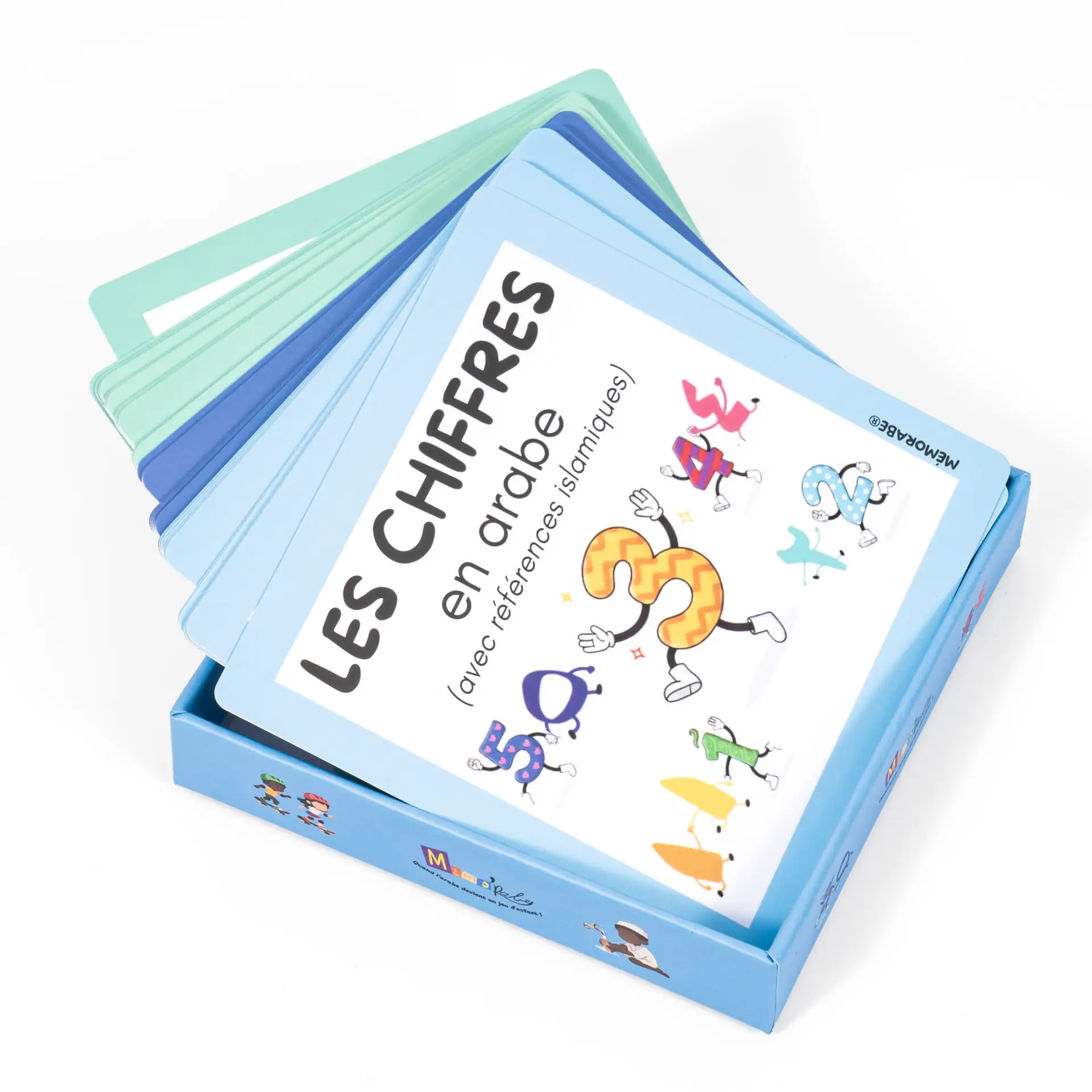 Jeux de cartes : Le temps en arabe (trio de jeux) – Image 9