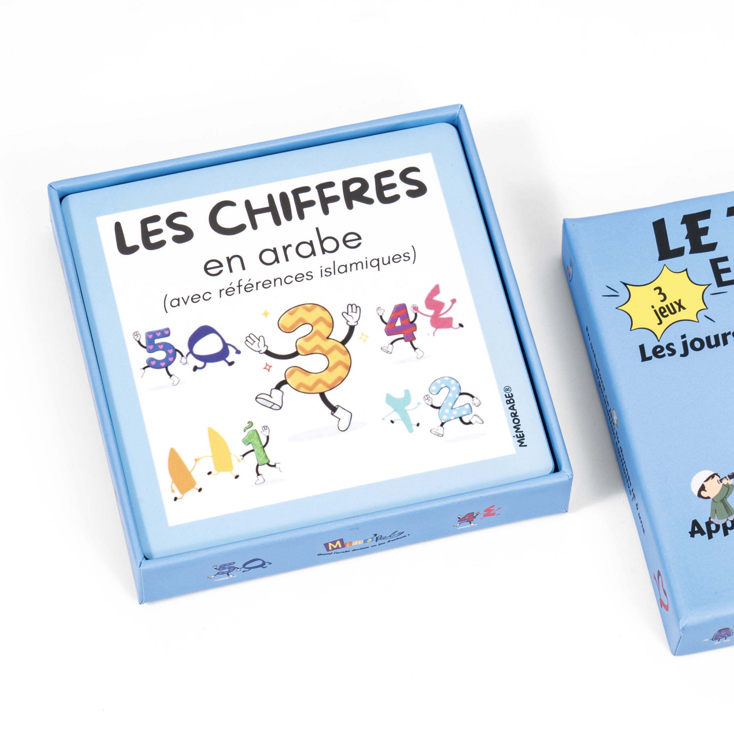 Jeux de cartes : Le temps en arabe (trio de jeux) – Image 14
